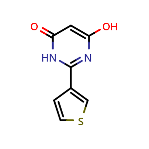 6-Hydroxy-2-(thiophen-3-yl)pyrimidin-4(3H)-one