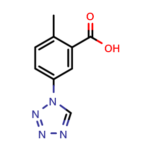 2-Methyl-5-(1H-tetrazol-1-yl)benzoic acid