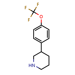 3-(4-(Trifluoromethoxy)phenyl)piperidine