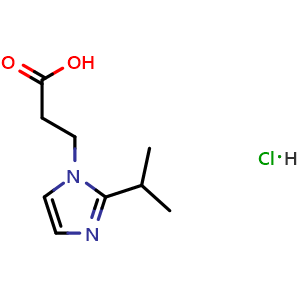 3-(2-Isopropyl-1H-imidazol-1-yl)propanoic acid hydrochloride
