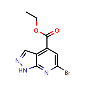 Ethyl 6-bromo-1H-pyrazolo[3,4-b]pyridine-4-carboxylate