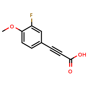 3-(3-Fluoro-4-methoxyphenyl)propiolic acid