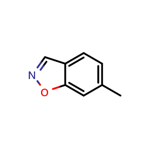 Chemical structure of 6-Methylbenzo[d]isoxazole , CAS 10531-79-0, AChemBlock X202814