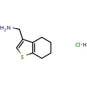 (4,5,6,7-Tetrahydrobenzo[b]thiophen-3-yl)methanamine hydrochloride