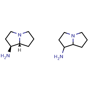 (1R,7aR)-Hexahydro-1H-pyrrolizin-1-amine compound with (1S,7aR)-hexahydro-1H-pyrrolizin-1-amine (1:1)