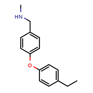 1-(4-(4-Ethylphenoxy)phenyl)-N-met hylmethanamine