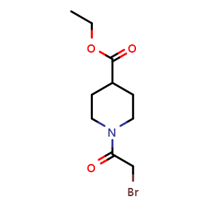 Ethyl 1-(2-bromoacetyl)piperidine-4-carboxylate
