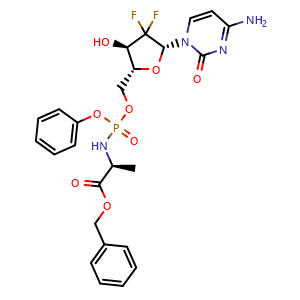 Chemical structure of Acelarin , CAS 840506-29-8, AChemBlock X203152