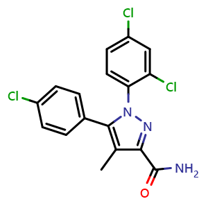 Chemical structure of AM4113 , CAS 614726-85-1, AChemBlock X203159