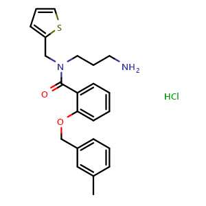 Chemical structure of AMTB hydrochloride , CAS 926023-82-7, AChemBlock X203162