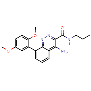Chemical structure of AZD-6280 , CAS 942436-93-3, AChemBlock X203167