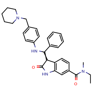 Chemical structure of BIBF0775 , CAS 334951-90-5, AChemBlock X203170