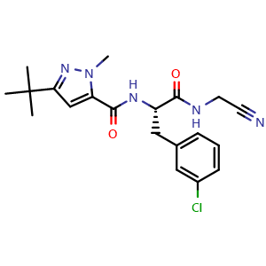 Chemical structure of Cathepsin Inhibitor 1 , CAS 225120-65-0, AChemBlock X203184