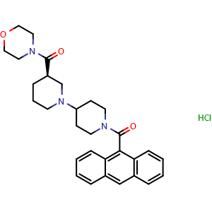 Chemical structure of CP-640186 hydrochloride , CAS 591778-70-0, AChemBlock X203190