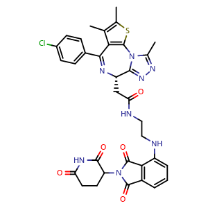 Chemical structure of dBET57 , CAS 1883863-52-2, AChemBlock X203197
