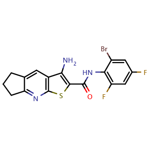 Chemical structure of DC_AC50 , CAS 497061-48-0, AChemBlock X203198