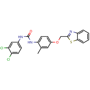 Chemical structure of Diflapolin , CAS 724453-98-9, AChemBlock X203203