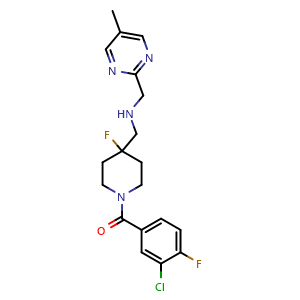 Chemical structure of F-15599 , CAS 635323-95-4, AChemBlock X203217