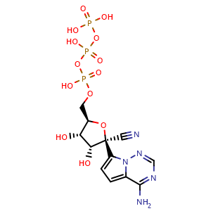 Chemical structure of GS-443902 , CAS 1355149-45-9, AChemBlock X203228