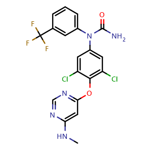 Chemical structure of GSK329 , CAS 1268490-12-5, AChemBlock X203230