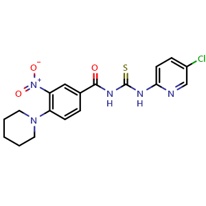 Chemical structure of MAC-545496 , CAS 838810-96-1, AChemBlock X203258