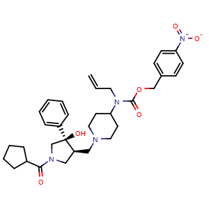 Chemical structure of Nifeviroc , CAS 934740-33-7, AChemBlock X203279