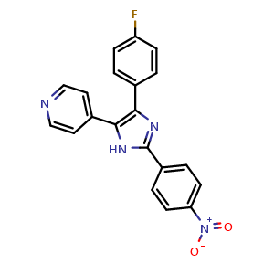 Chemical structure of PD169316 , CAS 152121-53-4, AChemBlock X203290