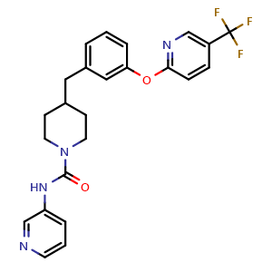 Chemical structure of PF 3845 , CAS 1196109-52-0, AChemBlock X203292