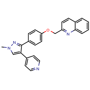 Chemical structure of PF-2545920 , CAS 898562-94-2, AChemBlock X203294