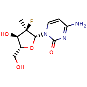 Chemical structure of PSI 6130 , CAS 817204-33-4, AChemBlock X203304