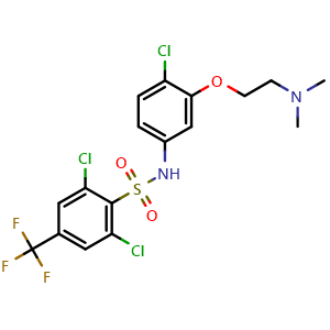 Chemical structure of SB 611812 , CAS 345892-71-9, AChemBlock X203315
