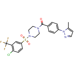 Chemical structure of Smurf1-IN-A01 , CAS 1007647-73-5, AChemBlock X203324