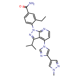Chemical structure of TAS-116 , CAS 1260533-36-5, AChemBlock X203332