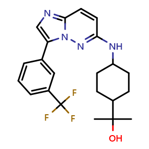 Chemical structure of TP-3654 , CAS 1361951-15-6, AChemBlock X203344
