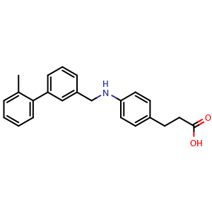 Chemical structure of TUG-469 , CAS 1236109-67-3, AChemBlock X203345