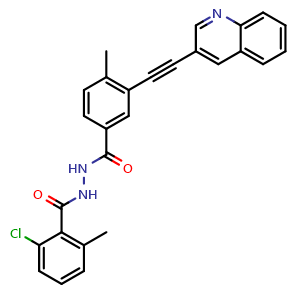 Chemical structure of Vodobatinib , CAS 1388803-90-4, AChemBlock X203350