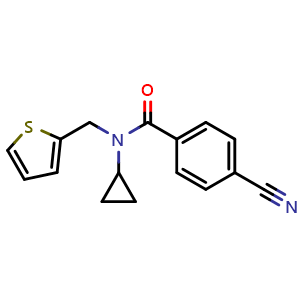 Chemical structure of ZINC30303842 , CAS 1210906-48-1, AChemBlock X203358