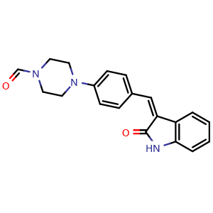 Chemical structure of SU4984 , CAS 186610-89-9, AChemBlock X203380