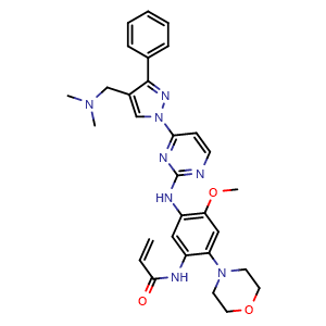 Chemical structure of Lazertinib , CAS 1903008-80-9, AChemBlock X203383