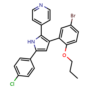 Chemical structure of L-168049 , CAS 191034-25-0, AChemBlock X203385