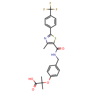 Chemical structure of GW 590735 , CAS 343321-96-0, AChemBlock X203424
