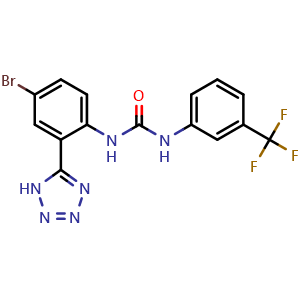 Chemical structure of NS 3623 , CAS 343630-41-1, AChemBlock X203425