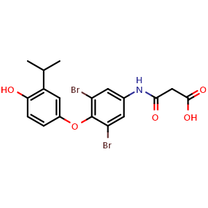 Chemical structure of Eprotirome , CAS 355129-15-6, AChemBlock X203428