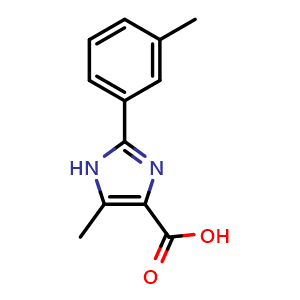 5-methyl-2-(3-methylphenyl)-1H-imidazole-4-carboxylic acid