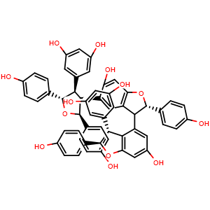 Chemical structure of Kobophenol A , CAS 124027-58-3, AChemBlock X203467