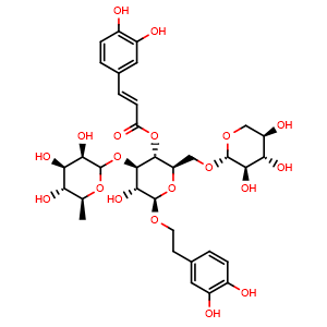 Chemical structure of Forsythoside F , CAS 94130-58-2, AChemBlock X203468