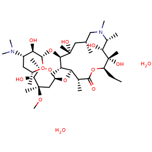Chemical structure of Azithromycin , CAS 83905-01-5, AChemBlock X203469