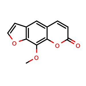 Chemical structure of Xanthotoxin , CAS 298-81-7, AChemBlock X203471
