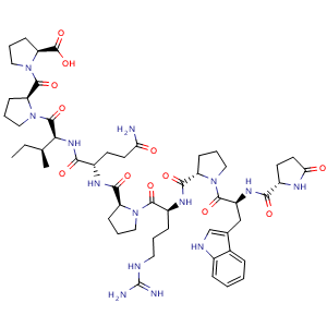 Chemical structure of Angiotensin Converting Enzyme Inhibitor , CAS 35115-60-7, AChemBlock X203514