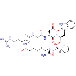 Chemical structure of Eptifibatide , CAS 188627-80-7, AChemBlock X203539